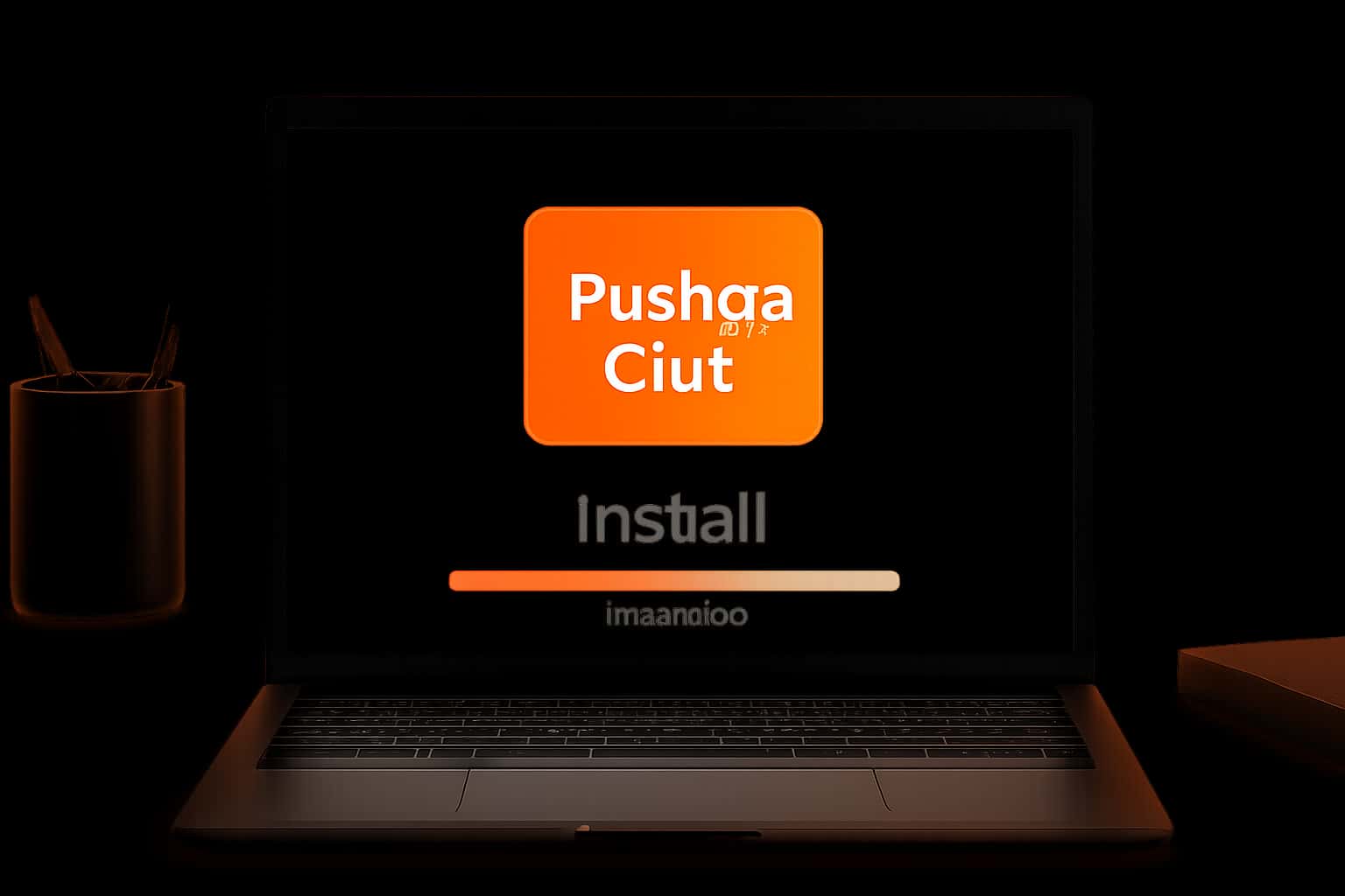 A visual representation of the Pushpa Club Install process.