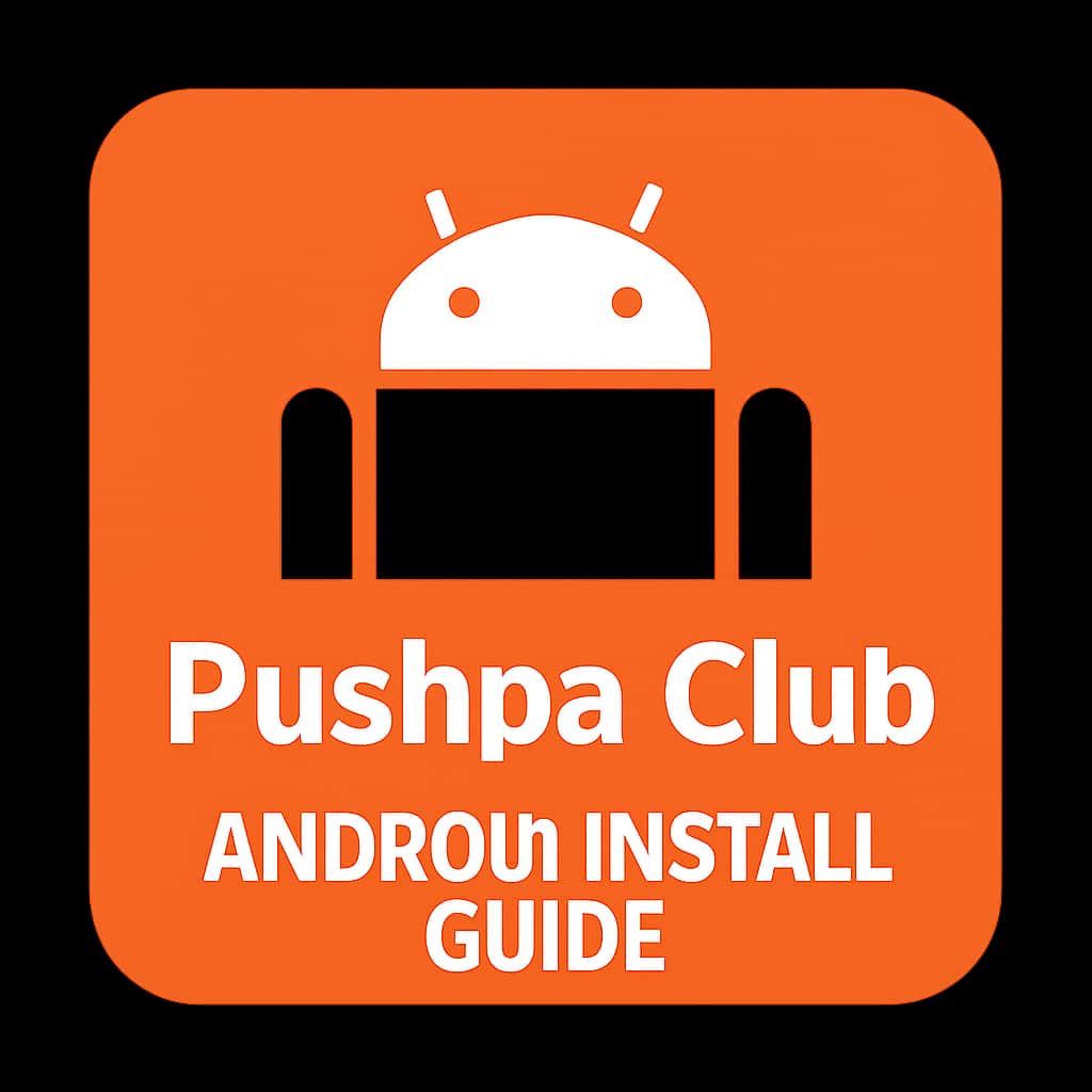 Icon representing Pushpa Club Android Install Guide.
